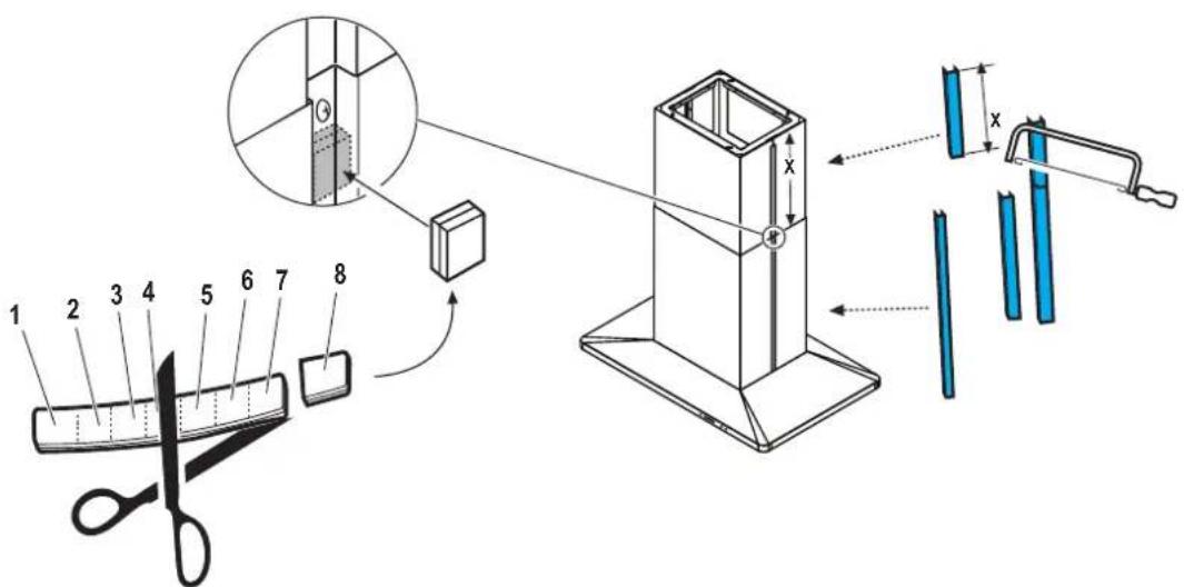 FRIGIDAIRE PLHV42P8CC - NOTA: no apriete demasiado para no deformar el metal. - 1