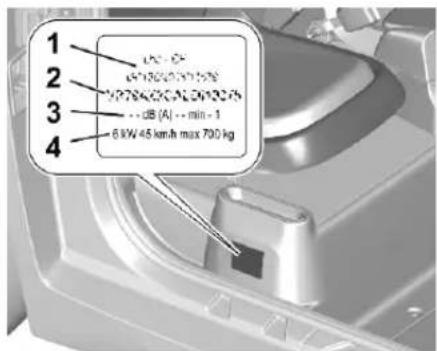 OPEL Rockse (2022) - Plaquette d'identification - 1