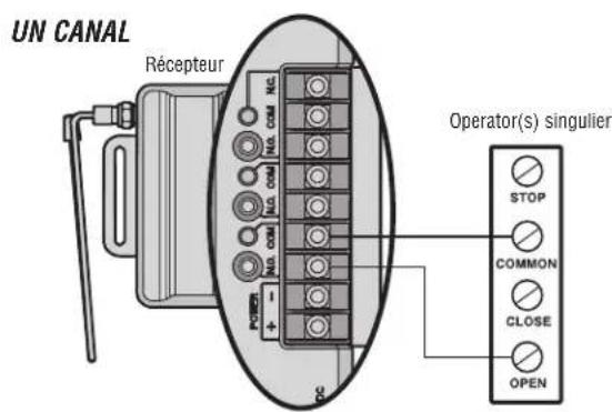 LIFT-MASTER 850LM - CÂBLAGE - 1