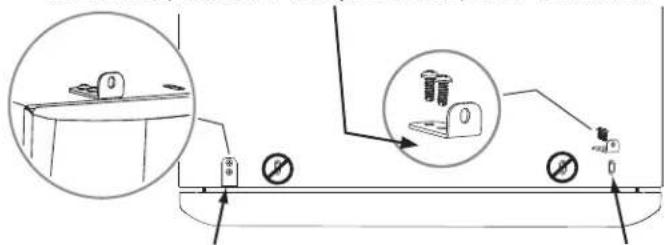 FRIGIDAIRE NLPWD15W - C3) Fijación de los accesos de instalación de la secadora (esto 2) - 2