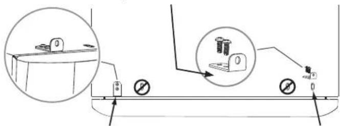 FRIGIDAIRE NLPWD15W - C3) Attaching dryer (style 2) mounting hardware - 2