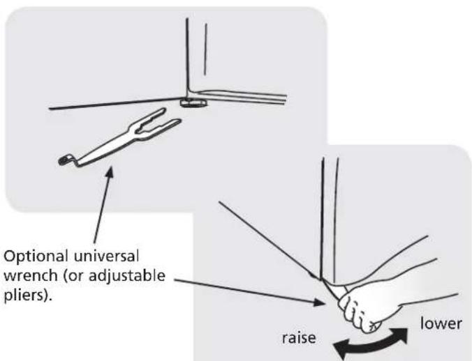FRIGIDAIRE NLPWD15W - B) Preparing pedestal before mounting washer or dryer - 2