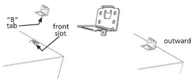 FRIGIDAIRE NLPWD15W - C3) Attaching dryer (style 2) mounting hardware - 3