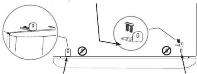 FRIGIDAIRE NLPWD15W - C_2 ) Attaching dryer (style 1) mounting hardware - 2