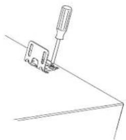 FRIGIDAIRE NLPWD15W - C1) fixation de la quincaillerie de montage de la laveuse - 4