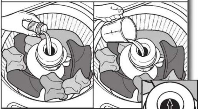WHIRLPOOL 3LWTW4705FW - Aggiungere ammorbidente alla vaschetta (su alcuni modelli) - 1