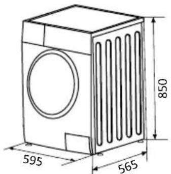 Tomado TWM8001W - • SPÉCIFICATIONS TECHNIQUES - 1