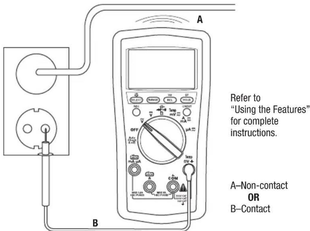 GREENLEE DM210A - Electric Field Detection (EF) - 1