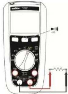 METRIX MTX 203 - Pomiar rezystancji - 2