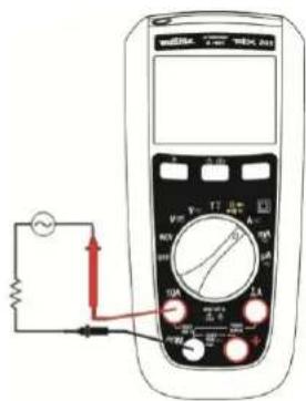 METRIX MTX 203 - Mesure de courant AC ou DC - 4