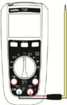 METRIX MTX 203 - Pomiar temperatury - 3