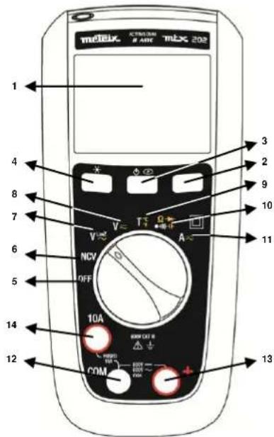 METRIX MTX 203 - Descripción - 1