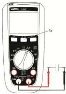 METRIX MTX 203 - Kapazitätsmessung - 2