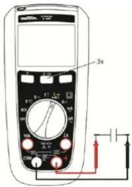 METRIX MTX 203 - Misura della capacità - 2