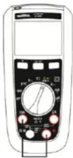 METRIX MTX 203 - Test van de zekerling 10A - 3