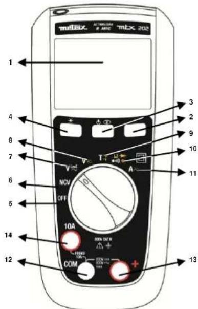 METRIX MTX 203 - Beschreibung - 1