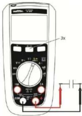 METRIX MTX 203 - Měření kapacitance - 2