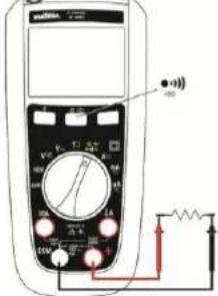 METRIX MTX 203 - Widerstandsmessung - 2