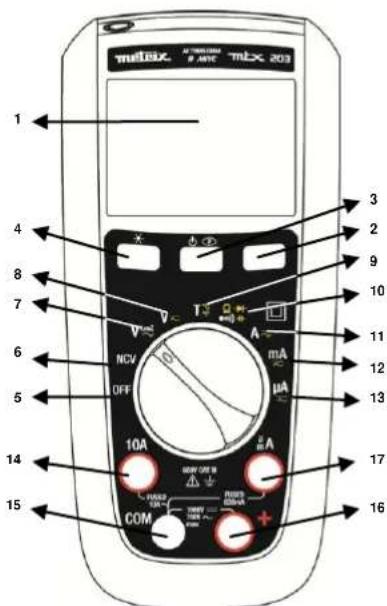 METRIX MTX 203 - Beschreibung - 2