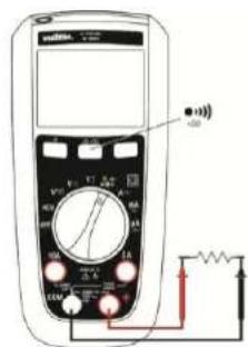 METRIX MTX 203 - Měření odporu - 1