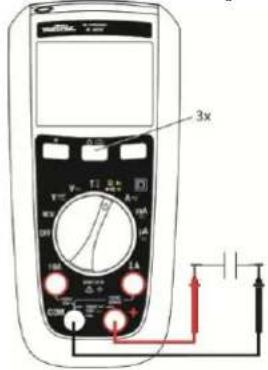 METRIX MTX 203 - Measuring Capacitance - 2