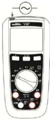 METRIX MTX 203 - Rivelazione di tensione senza contatto (NCV) - 2