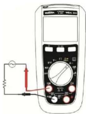 METRIX MTX 203 - Misura di corrente AC o DC - 4