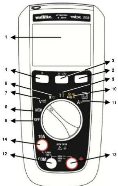 METRIX MTX 203 - Введение - 1