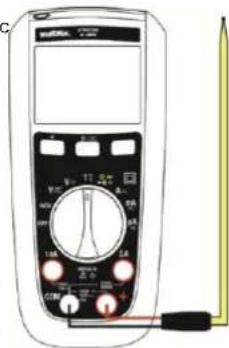 METRIX MTX 203 - Измерение температуры - 3