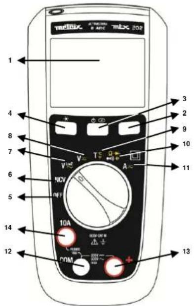 METRIX MTX 203 - Description - 1