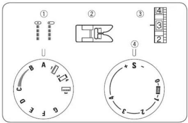 Bernette b33 - Point de surjet stretch - 1