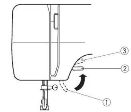Bernette b33 - Régulation de la vitesse de couture - 1