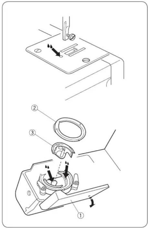 Bernette b33 - Montage de la coursière - 1