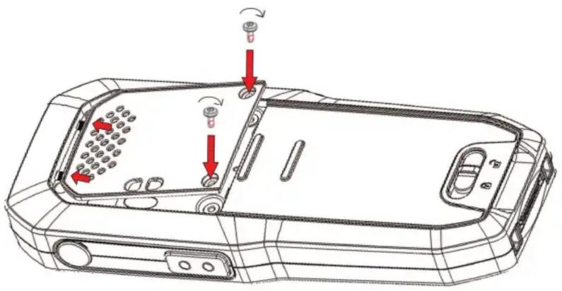 AVAYA 3730 - Fixation du couvercle sans clip - 1