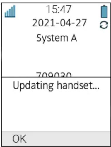 AVAYA 3730 - Mises à jour du combiné via le support de chargement - 1
