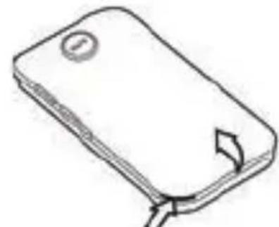 Amplicomms PowerTel M6750 - Insertar la tarjeta, la tarjeta de memoria y la batería recargable - 1