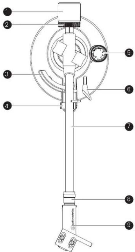 AUDIO TECHNICA ATLPW30BK - Porte-cellule et cellule - 1
