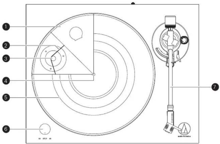 AUDIO TECHNICA ATLPW30BK - Scheme de l'ensemble - 1