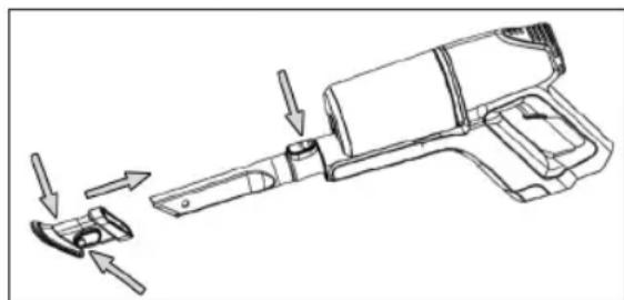 ProfiCare PCBS 3037 - Anschluss am Handgerät - 1