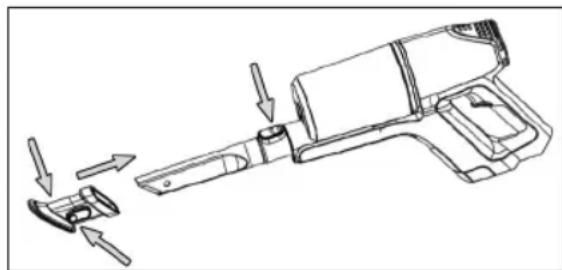 ProfiCare PCBS 3037 - Suceur combiné recoins/brosse/meubles rembournrés (3 en 1) - 1