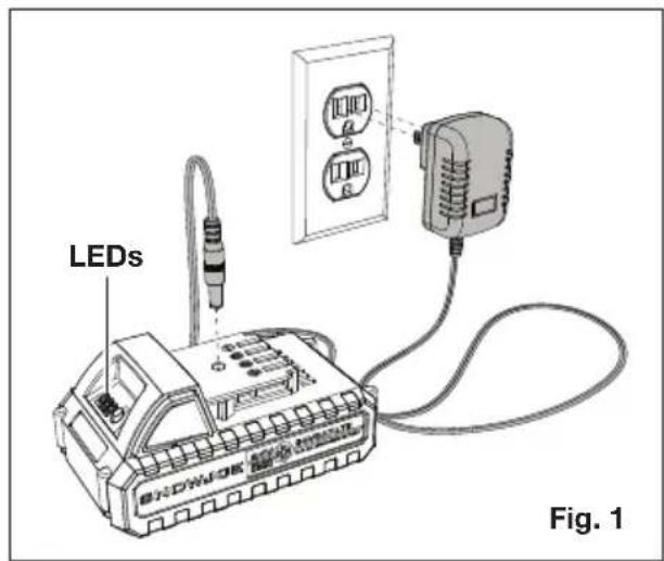 Auto Joe 24VAJVACCT - Charging the Battery - 1