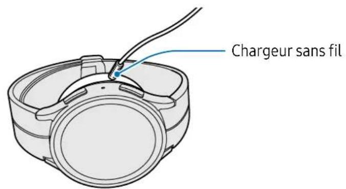 SAMSUNG Galaxy Watch 5 - Chargement sans fil - 1
