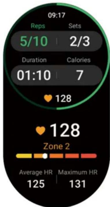 SAMSUNG Galaxy Watch 5 - Démarrer des exercices à répétition - 4