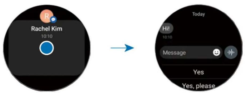 SAMSUNG Galaxy Watch 5 - Consulter les notifications entrantes - 1