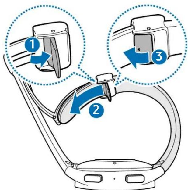 SAMSUNG Galaxy Watch 5 - Mettre la montre à votre poignet - 4