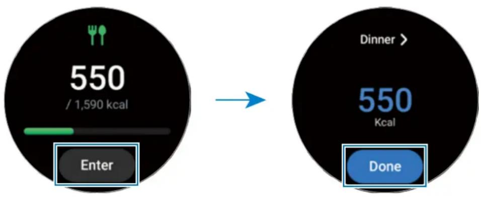 SAMSUNG Galaxy Watch 5 - Enregistrer le nombre de calories - 1