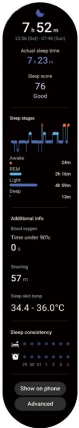 SAMSUNG Galaxy Watch 5 - Mesurer votre sommeil - 1