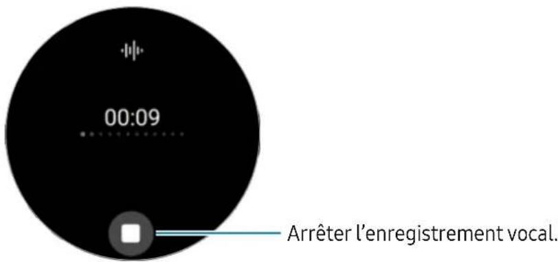 SAMSUNG Galaxy Watch 5 - Envoyer des messages - 2