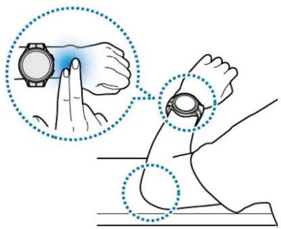SAMSUNG Galaxy Watch 5 - Bonne posture pour effectuer la mesure - 1