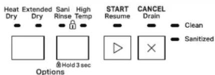 WHIRLPOOL WDP560HAMW - Dishwasher Cycle and Options Guide - 5